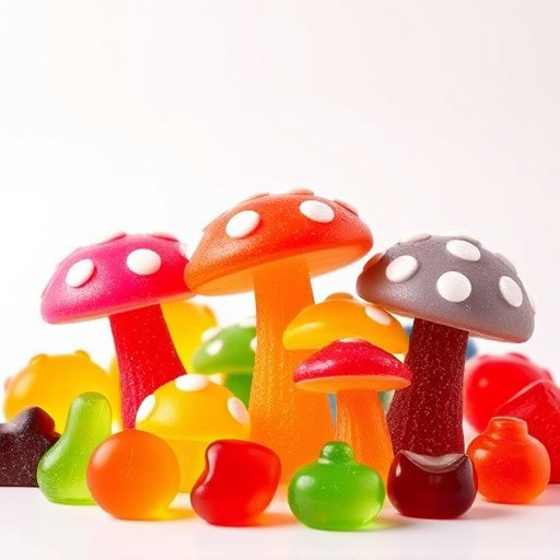 Vibrant Magic Mushroom Gummies Collection