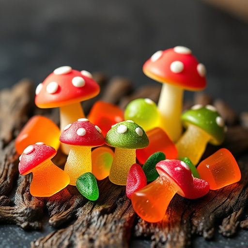 Vibrant Magic Mushroom Gummies Collection