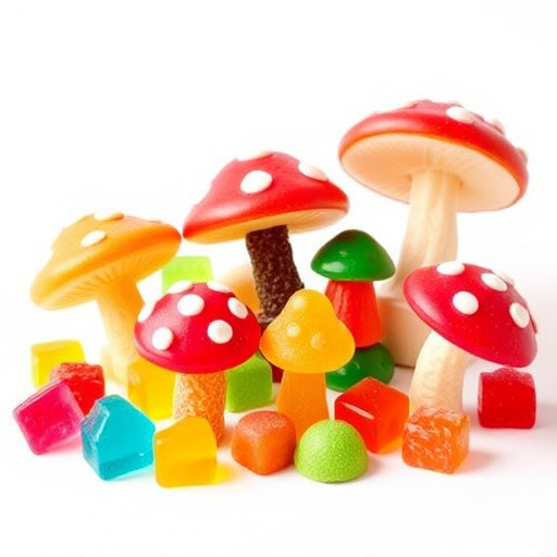 Vibrant Magic Mushroom Gummies Collection