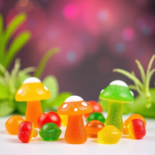 Vibrant Magic Mushroom Gummies Collection