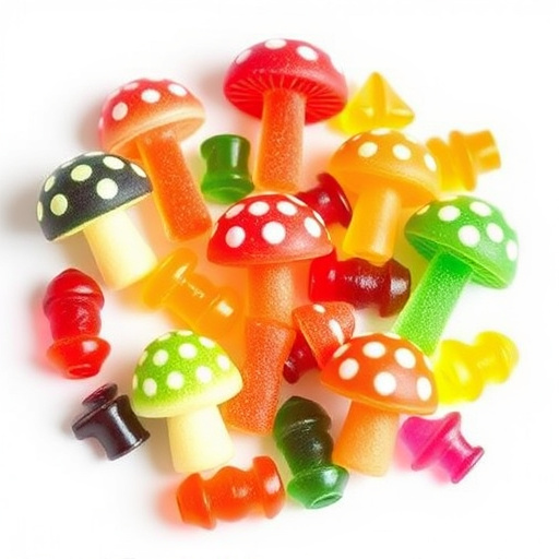 Vibrant Magic Mushroom Gummies Collection