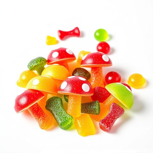 Vibrant Magic Mushroom Gummies Collection