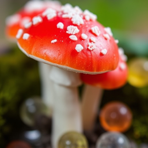 Amanita Magic Mushroom Gummies Close-Up