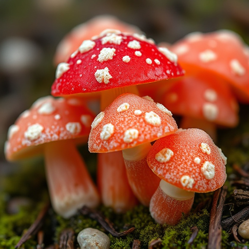 Amanita Magic Mushroom Gummies Close-Up