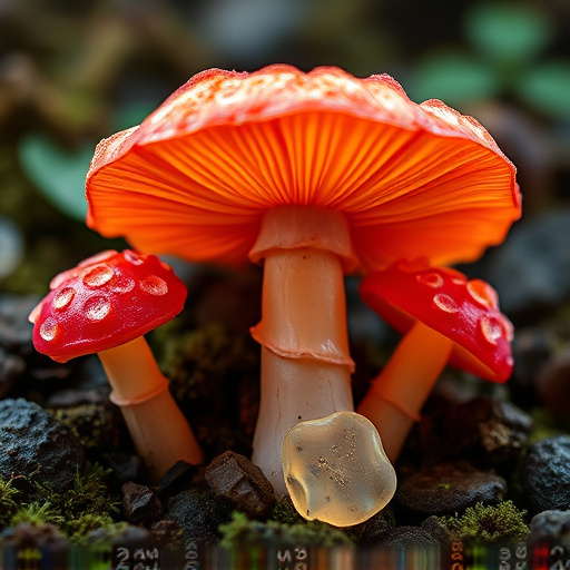 Amanita Magic Mushroom Gummies Close-Up