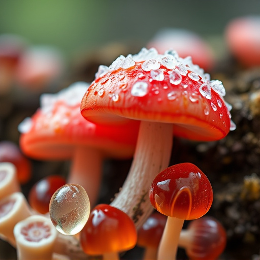 Amanita Magic Mushroom Gummies Close-Up