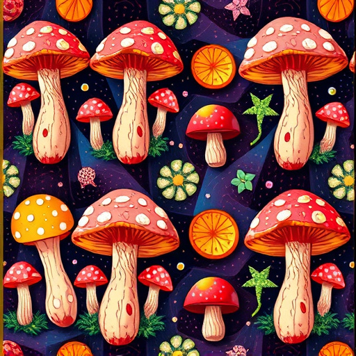 Artistic Magic Mushroom Gummies Patterns