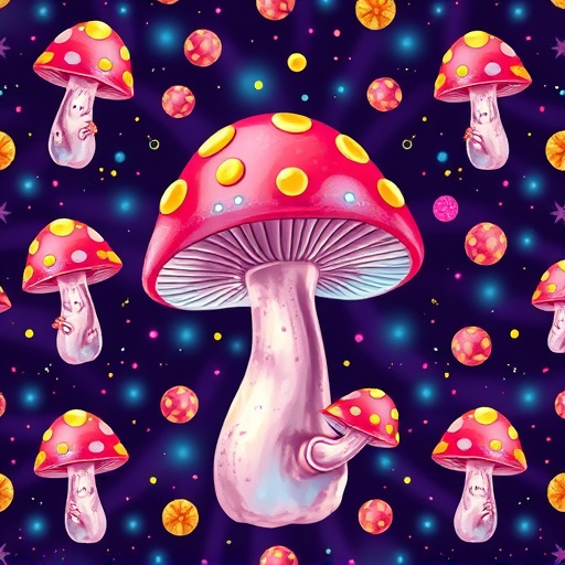 Artistic Magic Mushroom Gummies Patterns