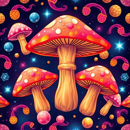 Artistic Magic Mushroom Gummies Patterns