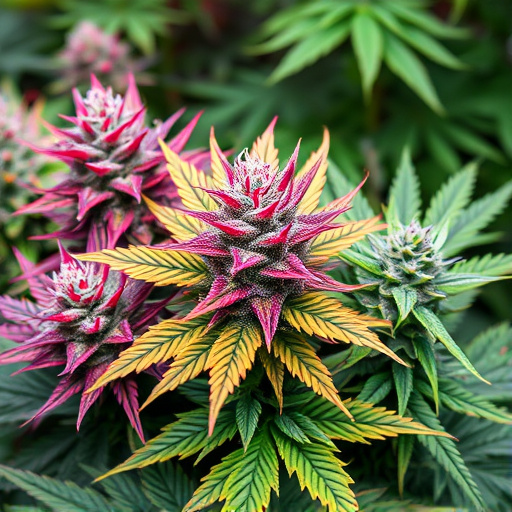 colorful cannabis strains