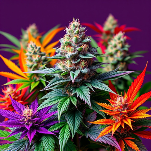 colorful cannabis strains