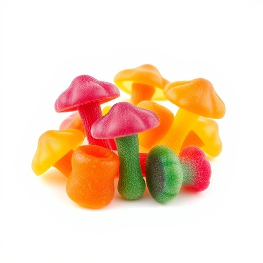Colorful Magic Mushroom Gummies
