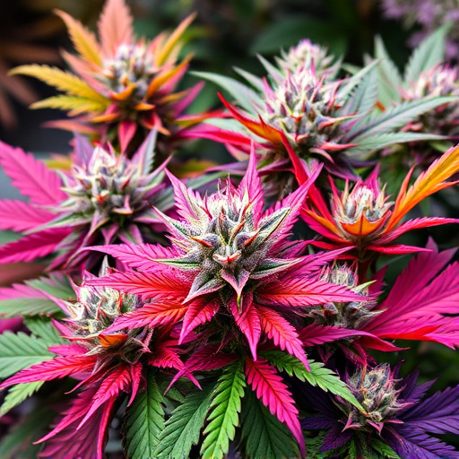 colorful marijuana strains