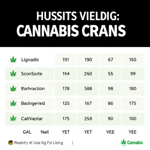 highest yielding cannabis strains