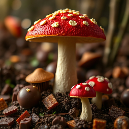 Magic Mushroom Chocolates Lifestyle Scenes