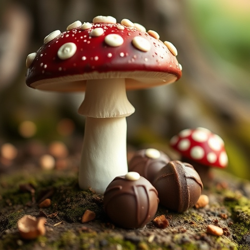 Magic Mushroom Chocolates Lifestyle Scenes