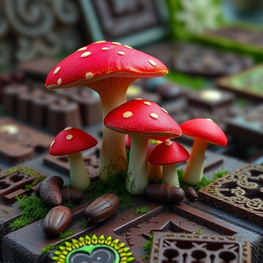Magic Mushroom Chocolates Lifestyle Scenes