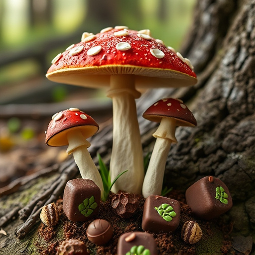 Magic Mushroom Chocolates Lifestyle Scenes