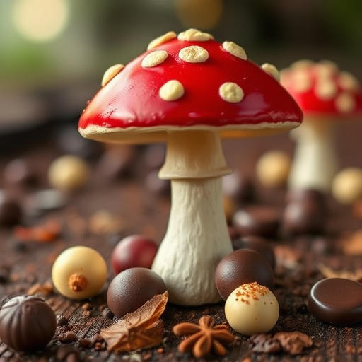 Magic Mushroom Chocolates Lifestyle Scenes
