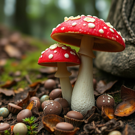 Magic Mushroom Chocolates Lifestyle Scenes