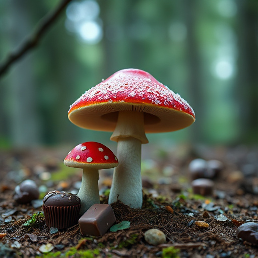 Magic Mushroom Chocolates Lifestyle Scenes