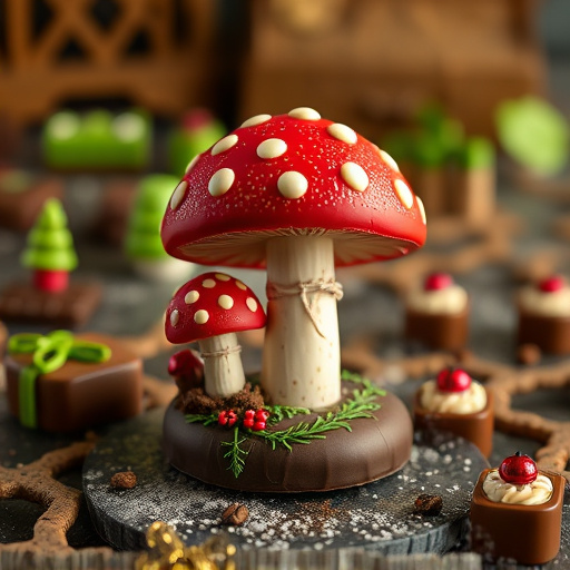 Magic Mushroom Chocolates Packaging Shots