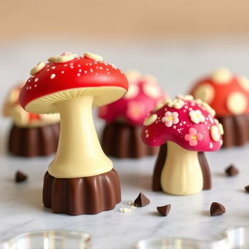 Magic Mushroom Chocolates Packaging Shots