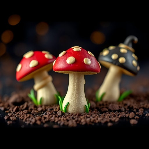 Magic Mushroom Chocolates Packaging Shots