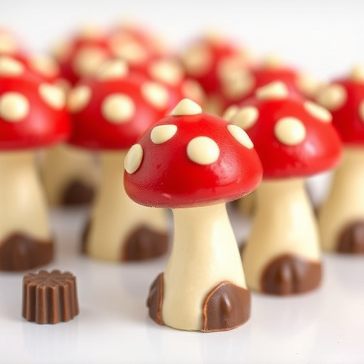 Magic Mushroom Chocolates Packaging Shots