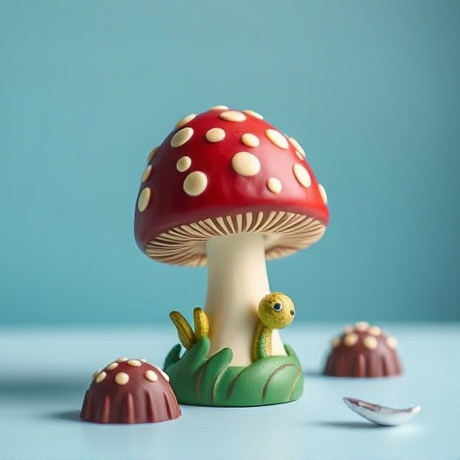 Magic Mushroom Chocolates Packaging Shots
