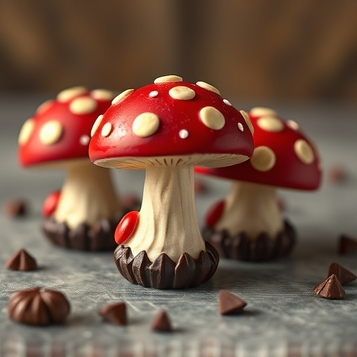 Magic Mushroom Chocolates Packaging Shots
