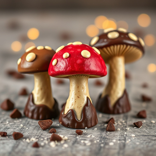 Magic Mushroom Chocolates Packaging Shots