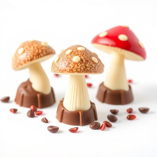 Magic Mushroom Chocolates Packaging Shots