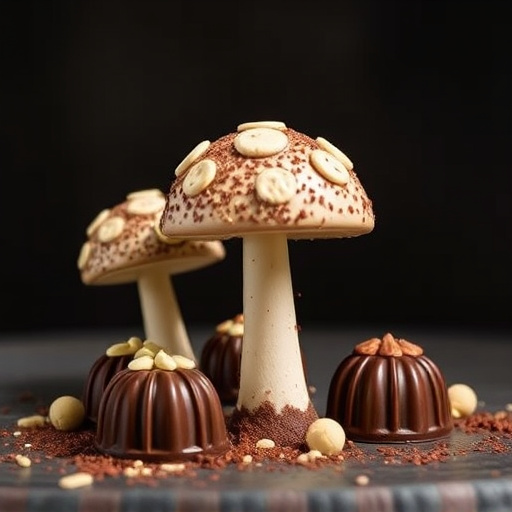 Magic Mushroom Chocolates Packaging Shots