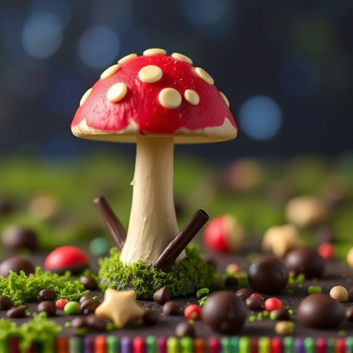 Magic Mushroom Chocolates Packaging Shots