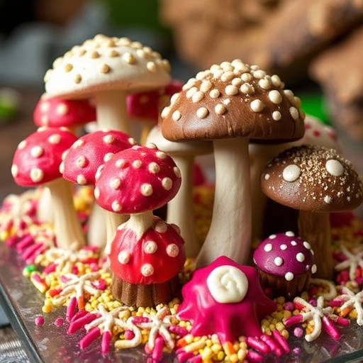 Psilocybin Magic Mushroom Chocolates Display