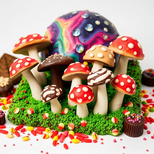 Psilocybin Magic Mushroom Chocolates Display