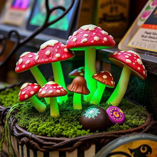 Psilocybin Magic Mushroom Chocolates Display