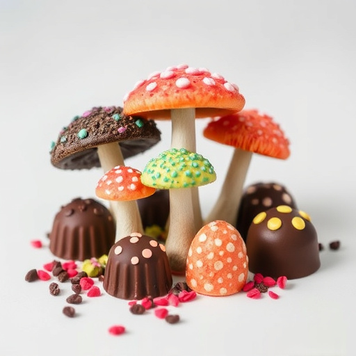 Psilocybin Magic Mushroom Chocolates Display
