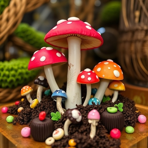 Psilocybin Magic Mushroom Chocolates Display