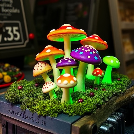 Psilocybin Magic Mushroom Chocolates Display