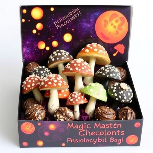 Psilocybin Magic Mushroom Chocolates Display