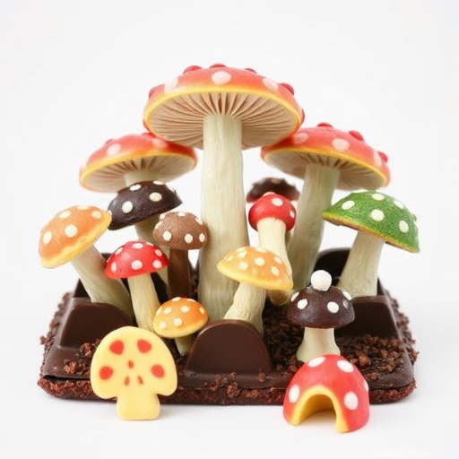 Psilocybin Magic Mushroom Chocolates Display