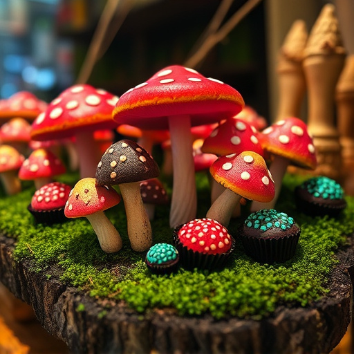 Psilocybin Magic Mushroom Chocolates Display