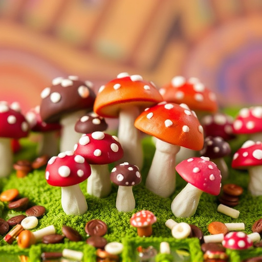 Psilocybin Magic Mushroom Chocolates Display