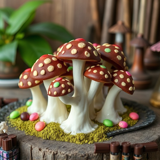 Psilocybin Magic Mushroom Chocolates Display