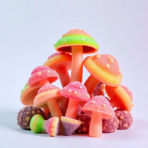 Psilocybin Magic Mushroom Gummies Display