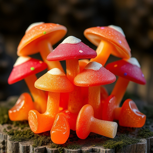 Psilocybin Magic Mushroom Gummies Display