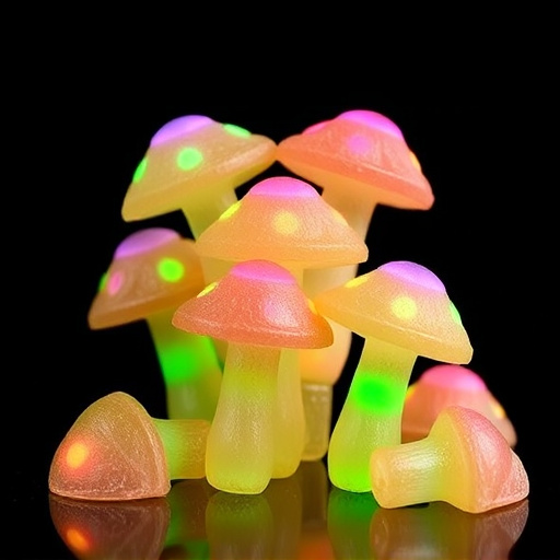 Psilocybin Magic Mushroom Gummies Display
