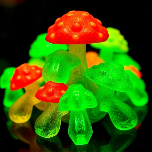 Psilocybin Magic Mushroom Gummies Display